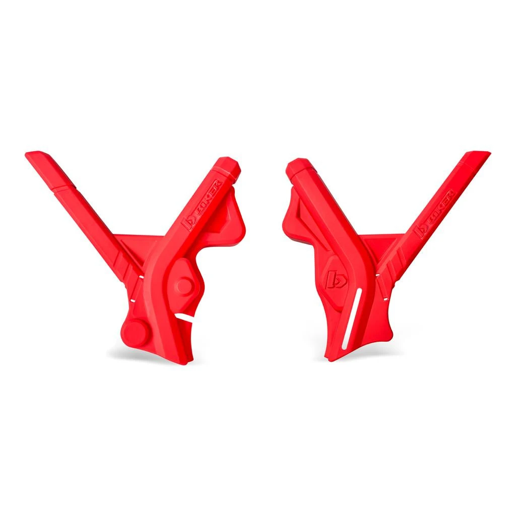 PROTECTOR DE CHASIS XL200 - XR200 ROJO