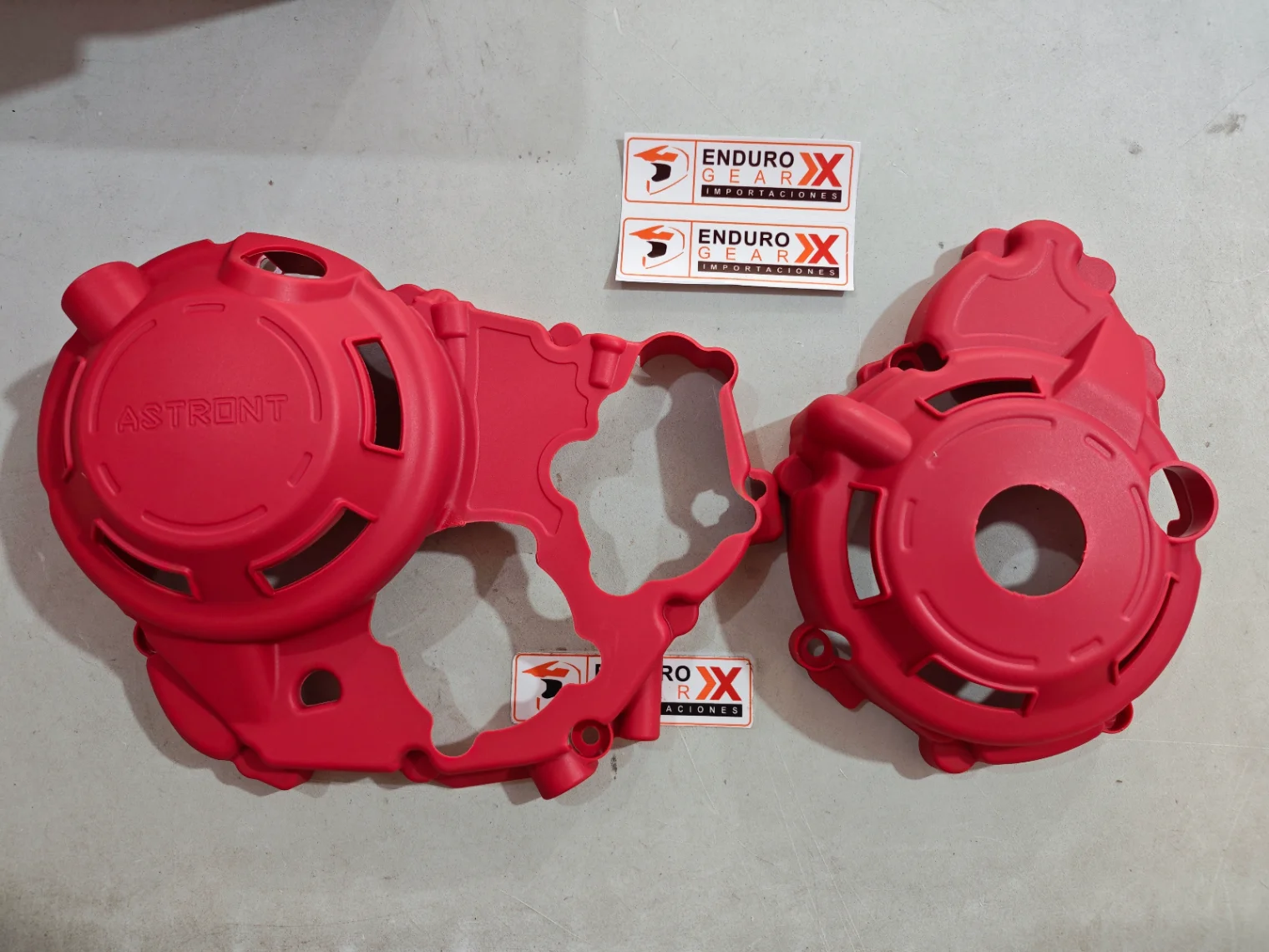 PROTECTOR DE MOTOR CRF250 L - CRF300L - RALLY ROJO
